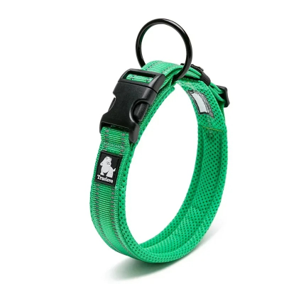 collier-chien-ComfyNeckPup-Vert herbe-foudtoutous