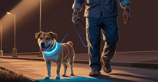 Collier lumineux chien : Guide complet pour la sécurité de votre compagnon - Au Palais des Chiens