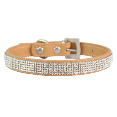  Collier-chien-glamour-LuxePattes-Kaki