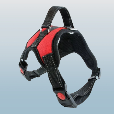  Harnais chien rouge ProMarche™ pour promenade confortable