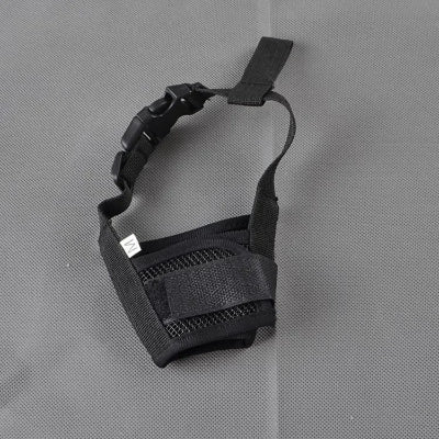 Muselière-chien-ZenMuzzle-noir-foudtoutous
