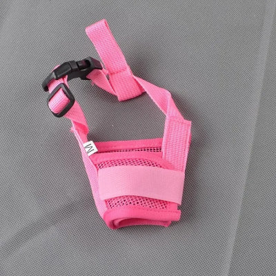 Muselière-chien-ZenMuzzle-rose-foudtoutous