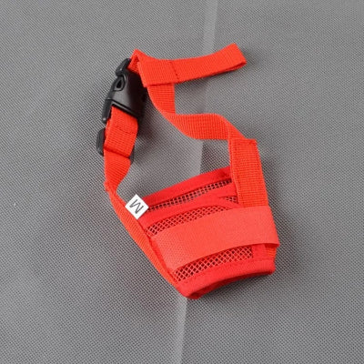 Muselière-chien-ZenMuzzle-rouge-foudtoutous