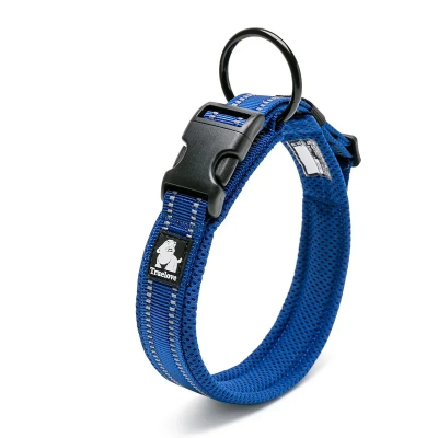 collier-chien-en-nylon-ComfyNeckPup-Bleu royal-foudtoutous