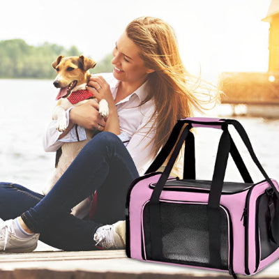 sac-de-transport-pour-chien-latéral-rose